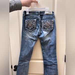 GraceInLa jeans worn only 4 times and in excellent condition inseam is 34